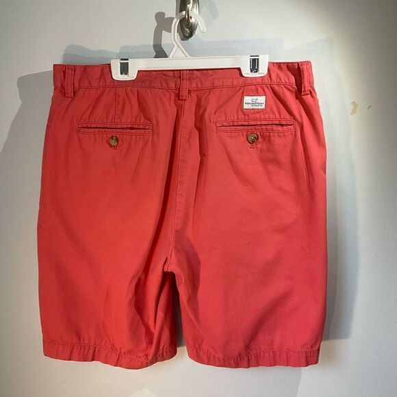 Men’s Vineyard Vines 9” Short. 33”. Salmon - Picture 6 of 10